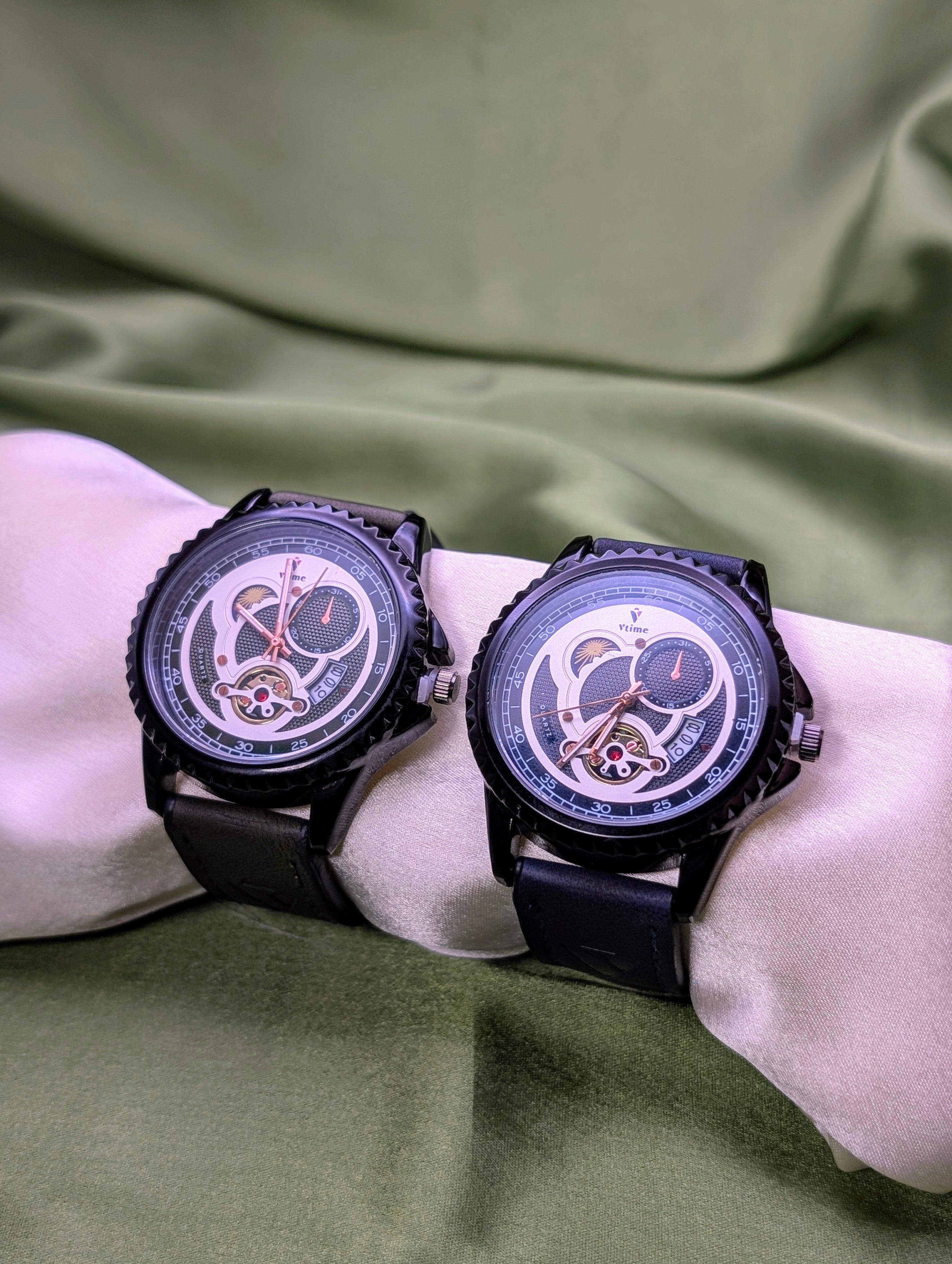Elevate Your Look: Distinctive Design Watch!- with Date Display for men