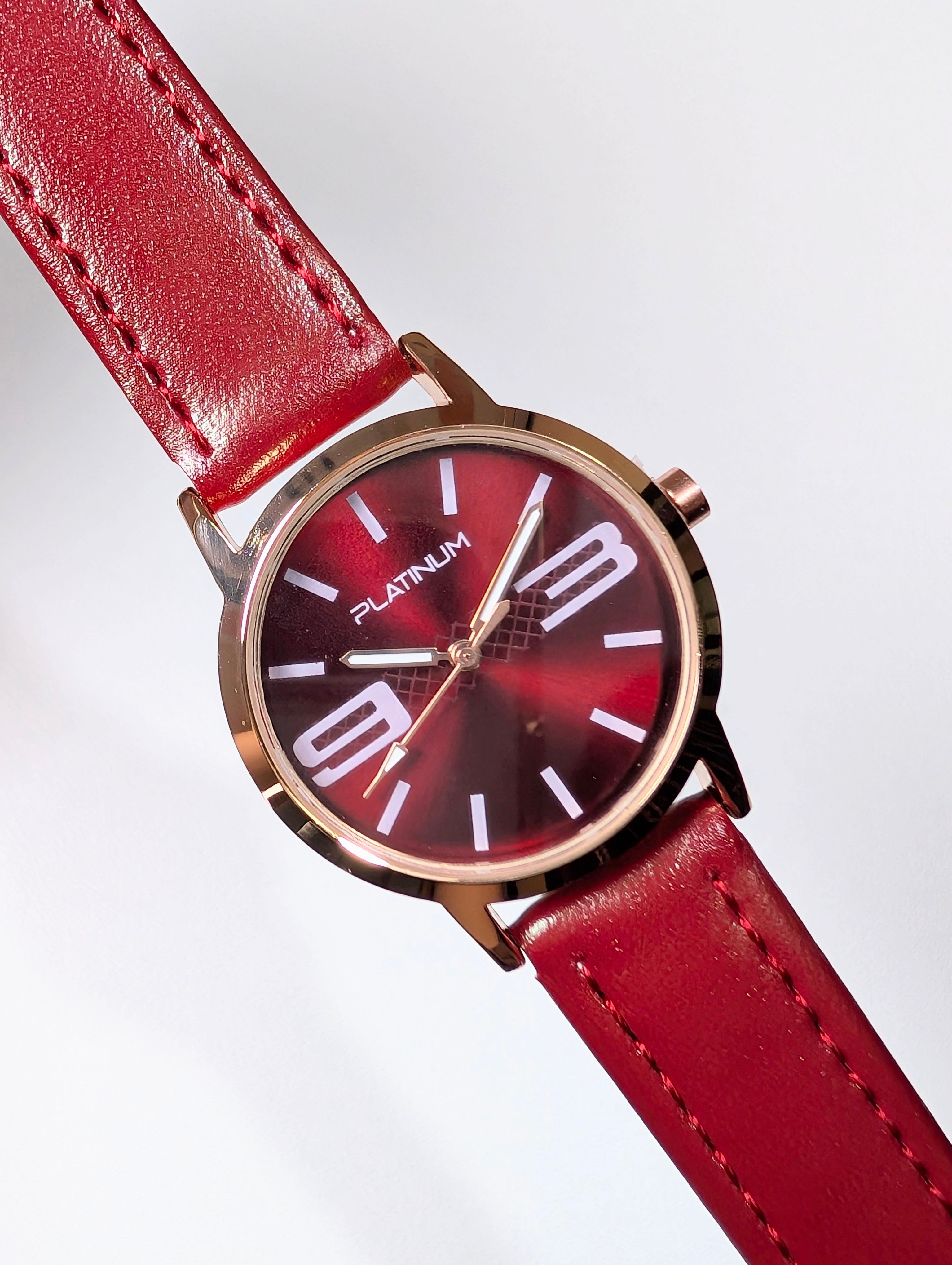Classic Duo Leather Strap Watches