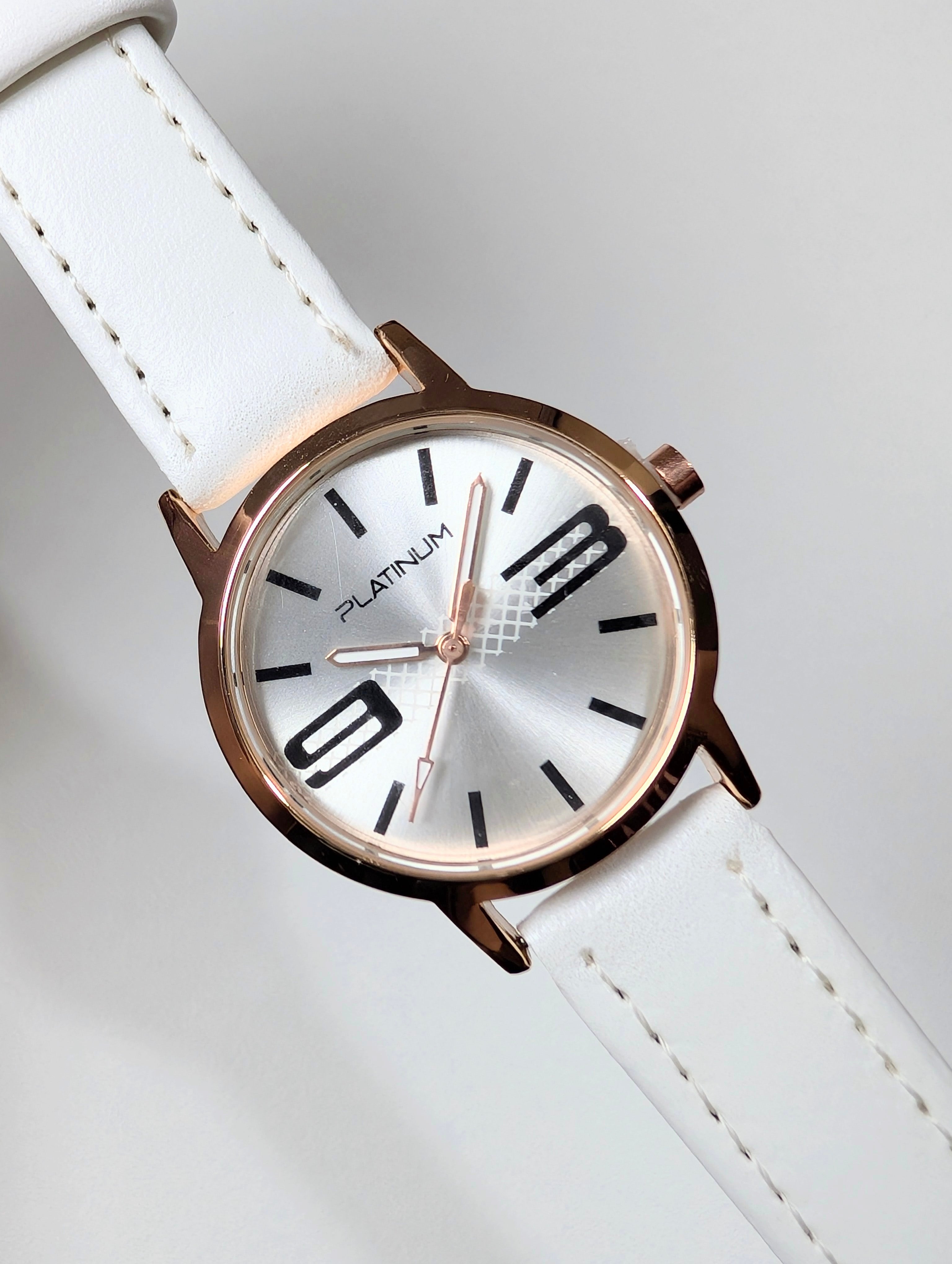 Classic Duo Leather Strap Watches
