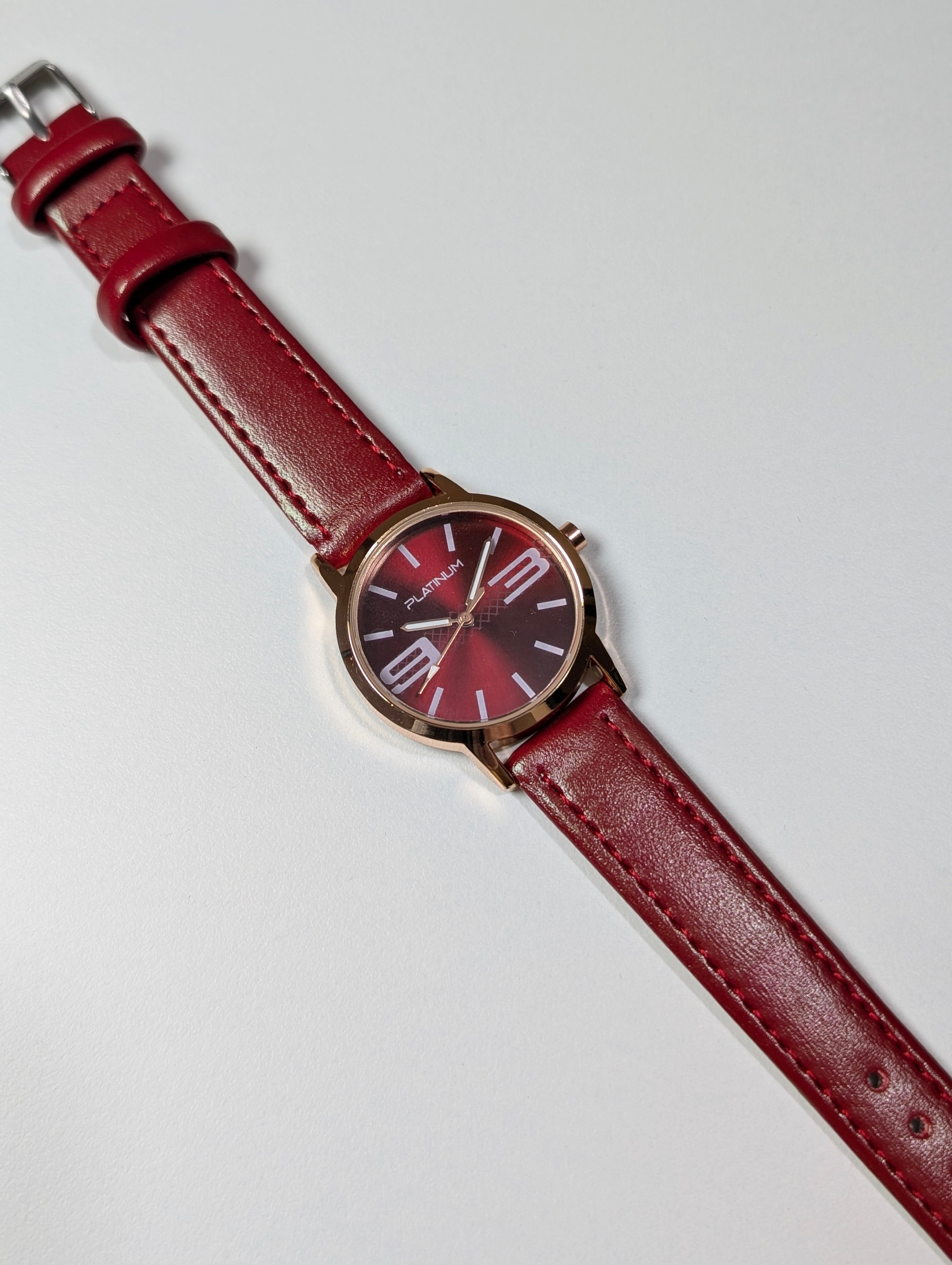 Classic Duo Leather Strap Watches