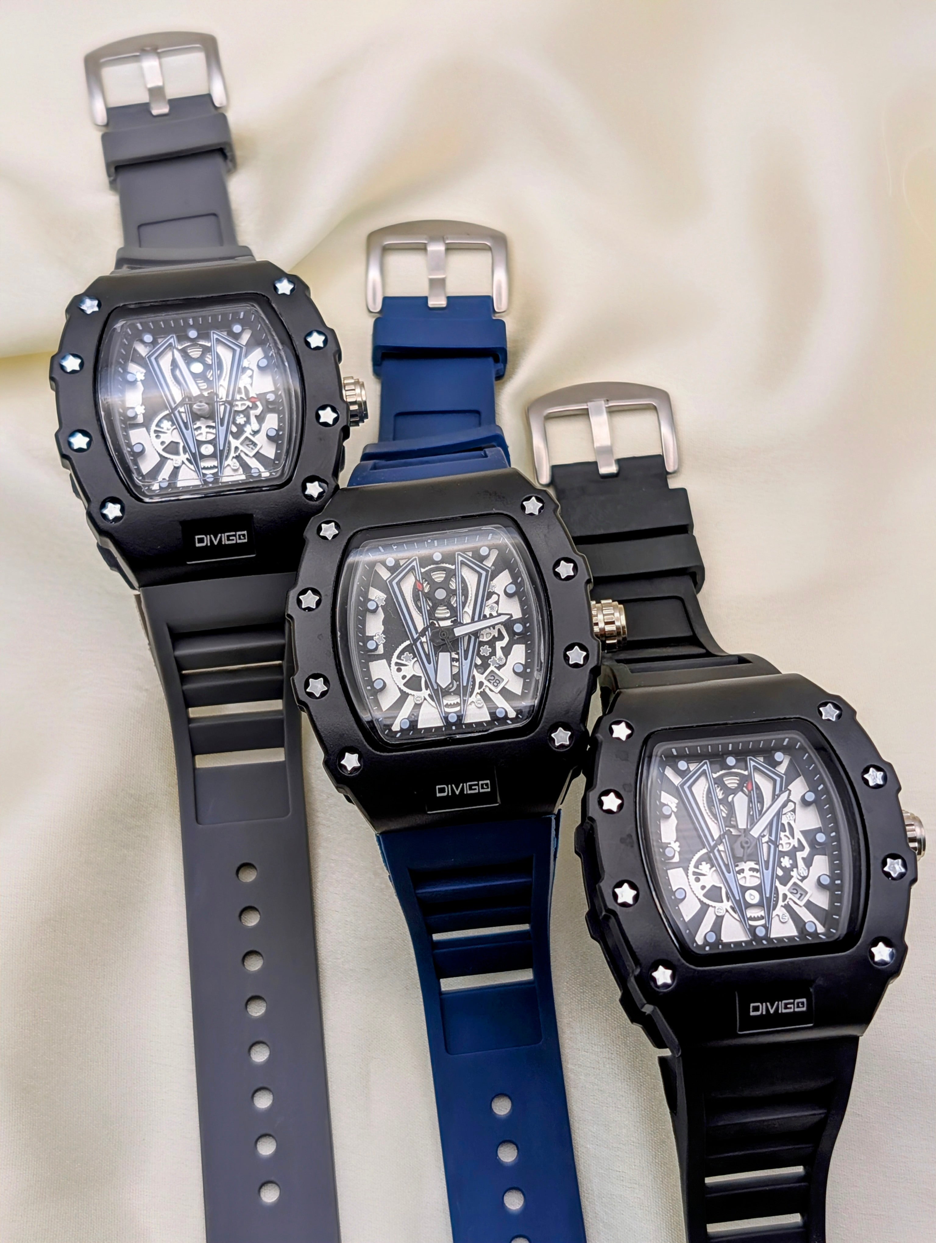 Men's unique Skeleton Watch