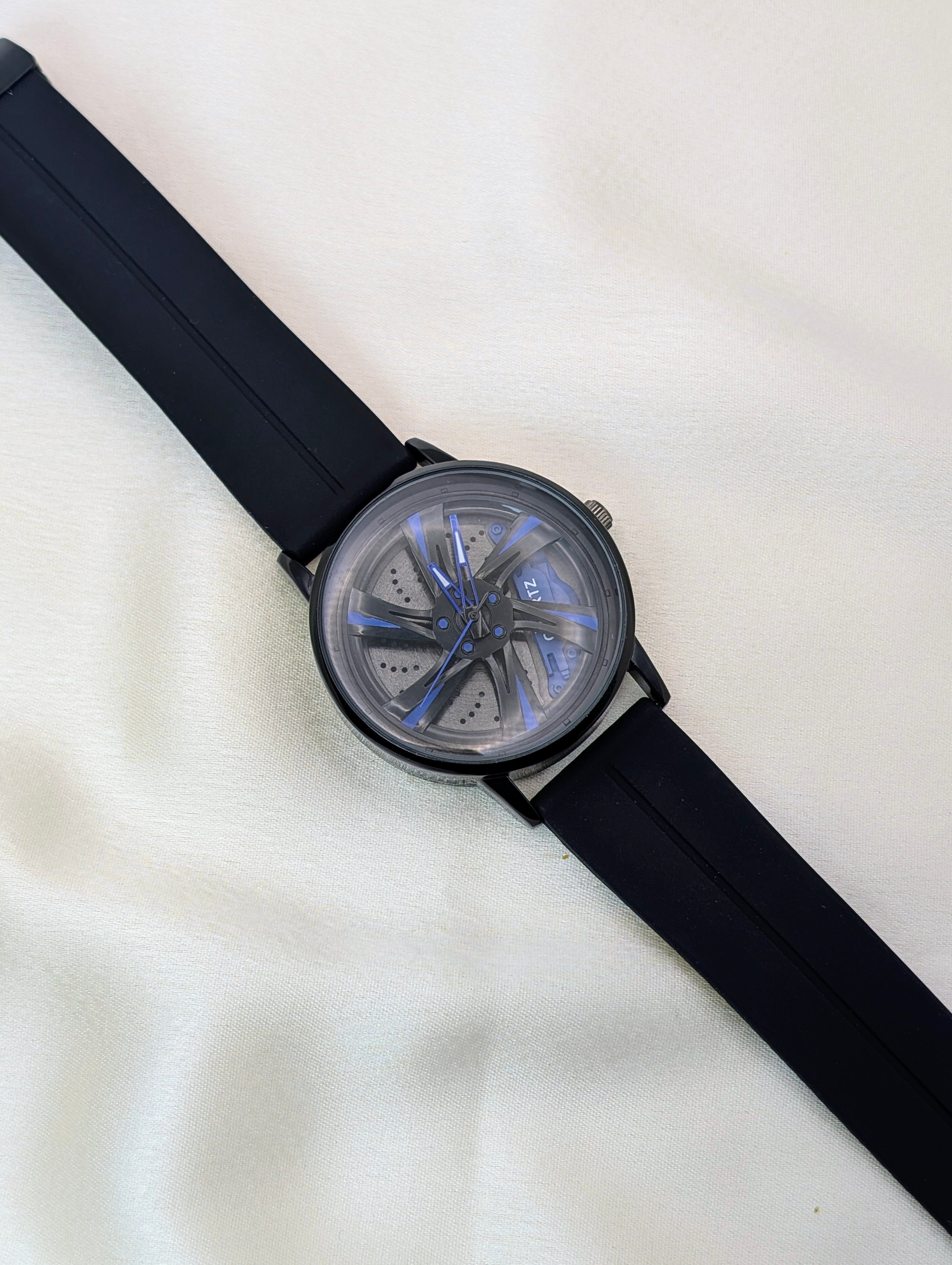 "Ferrari Rotor"– The Supercar Wheel Watch"