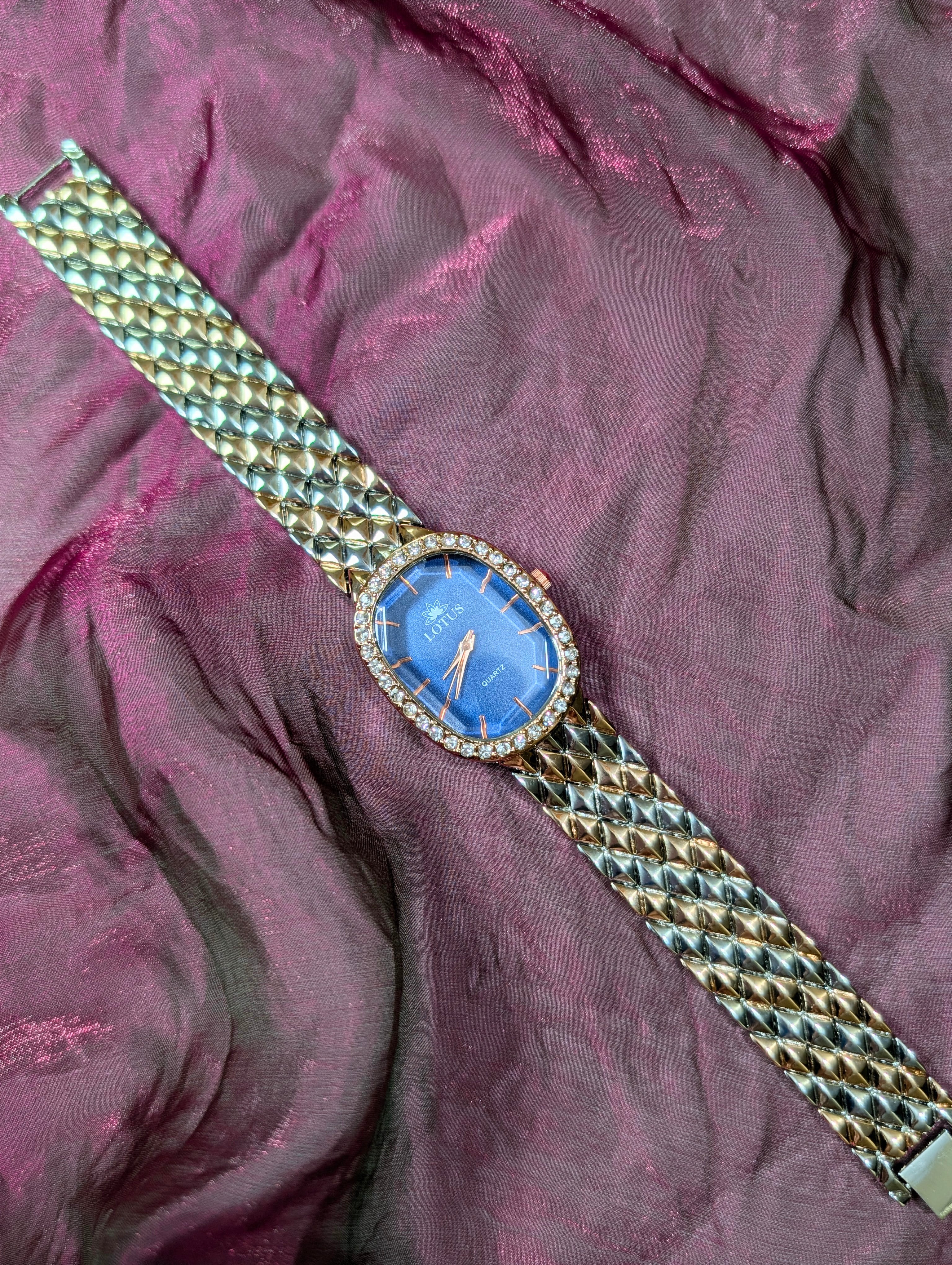 Luxury Crystal Studded Watch