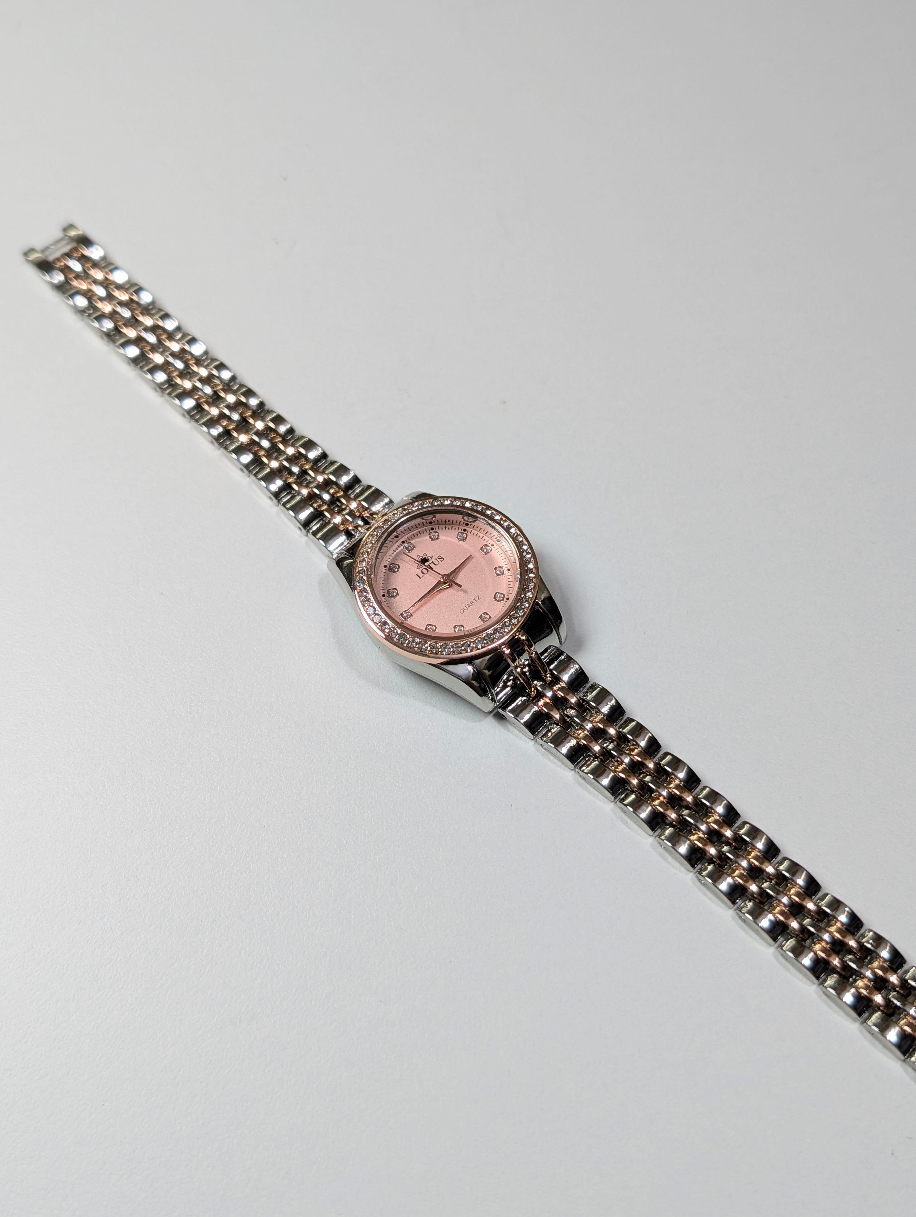 Elegant Rose Gold Ladies Watch