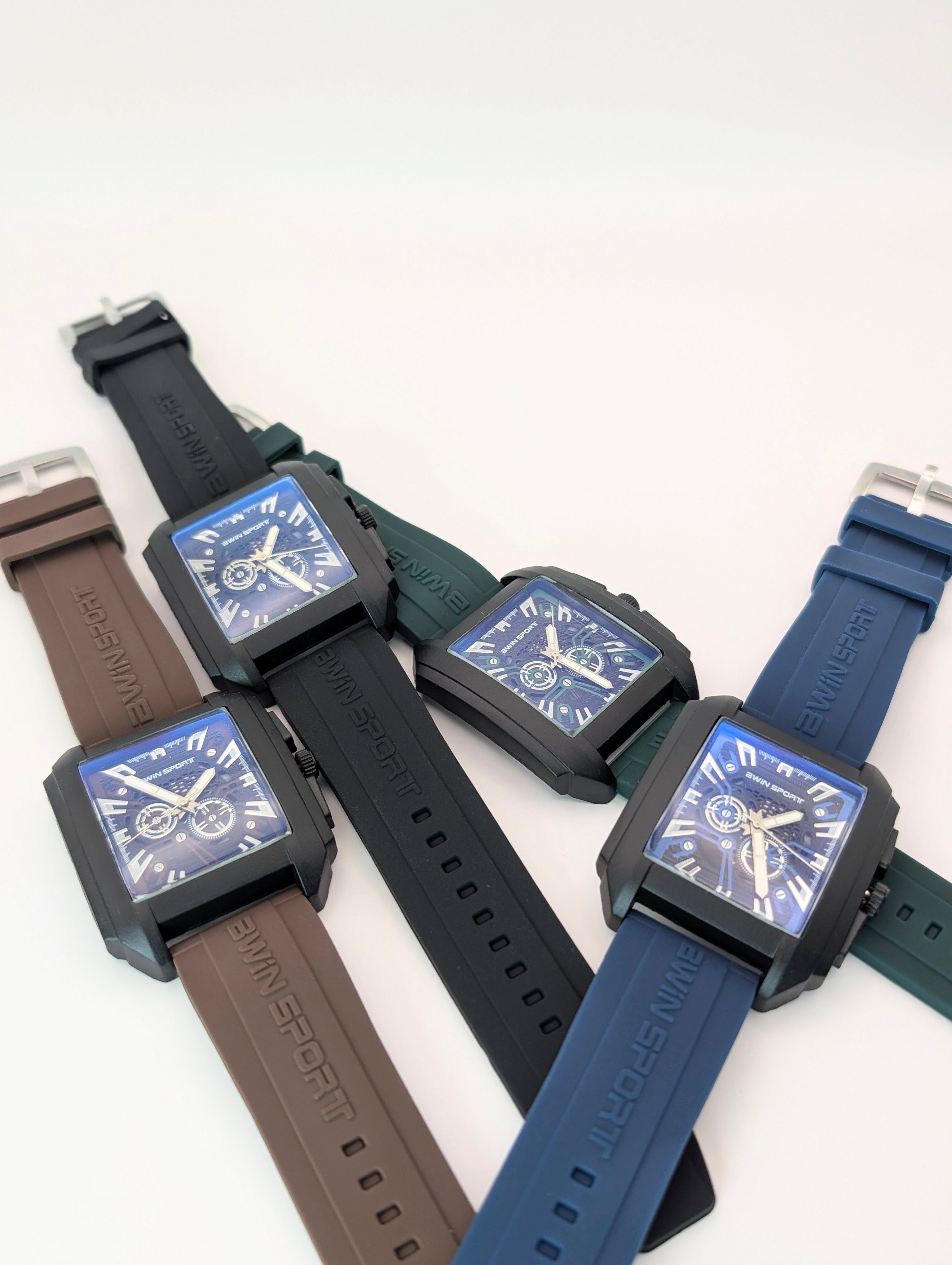 Modern Skeleton Analog Watch