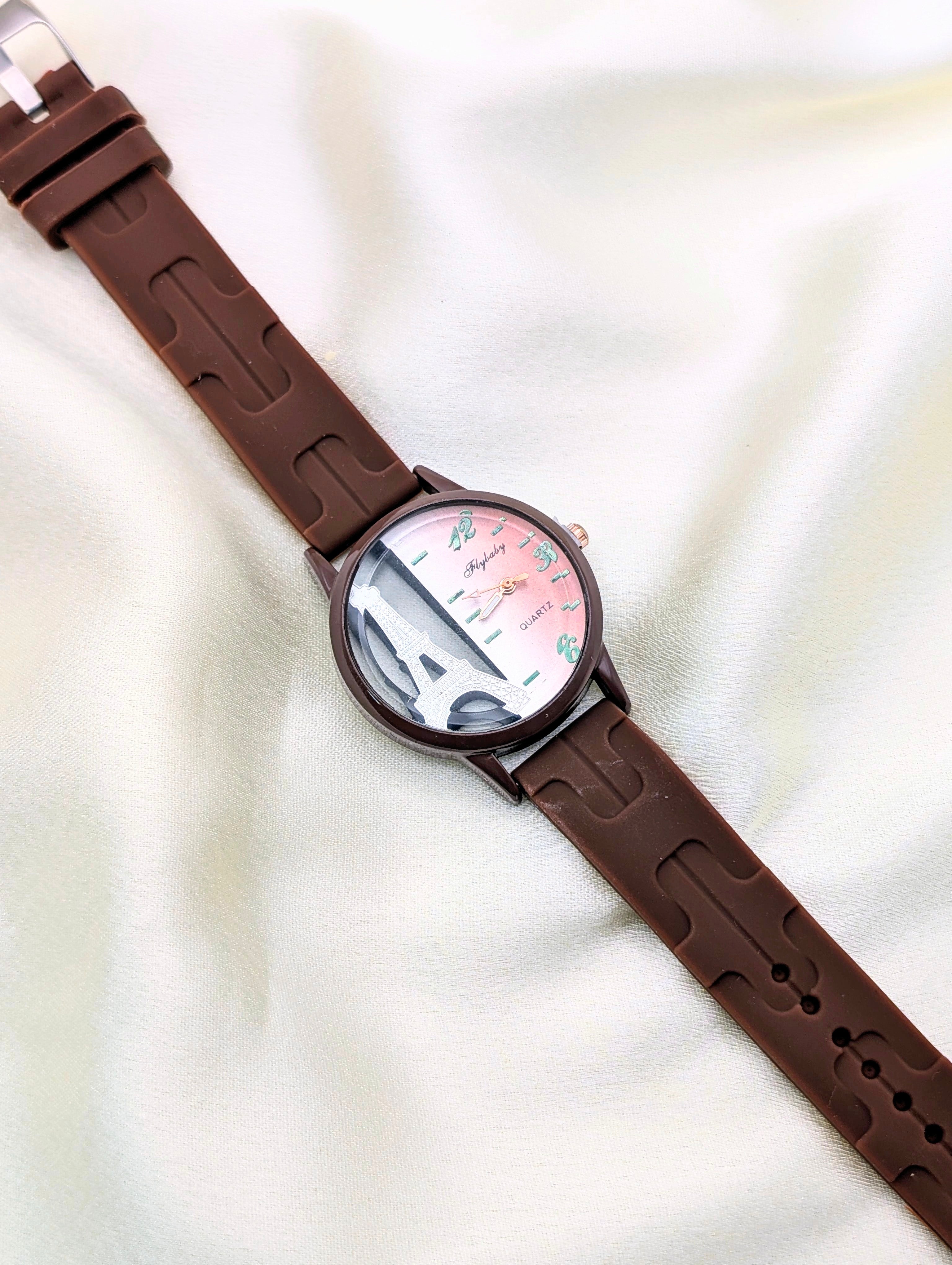 Sunset in Paris: The Romantic Traveler's Watch for women