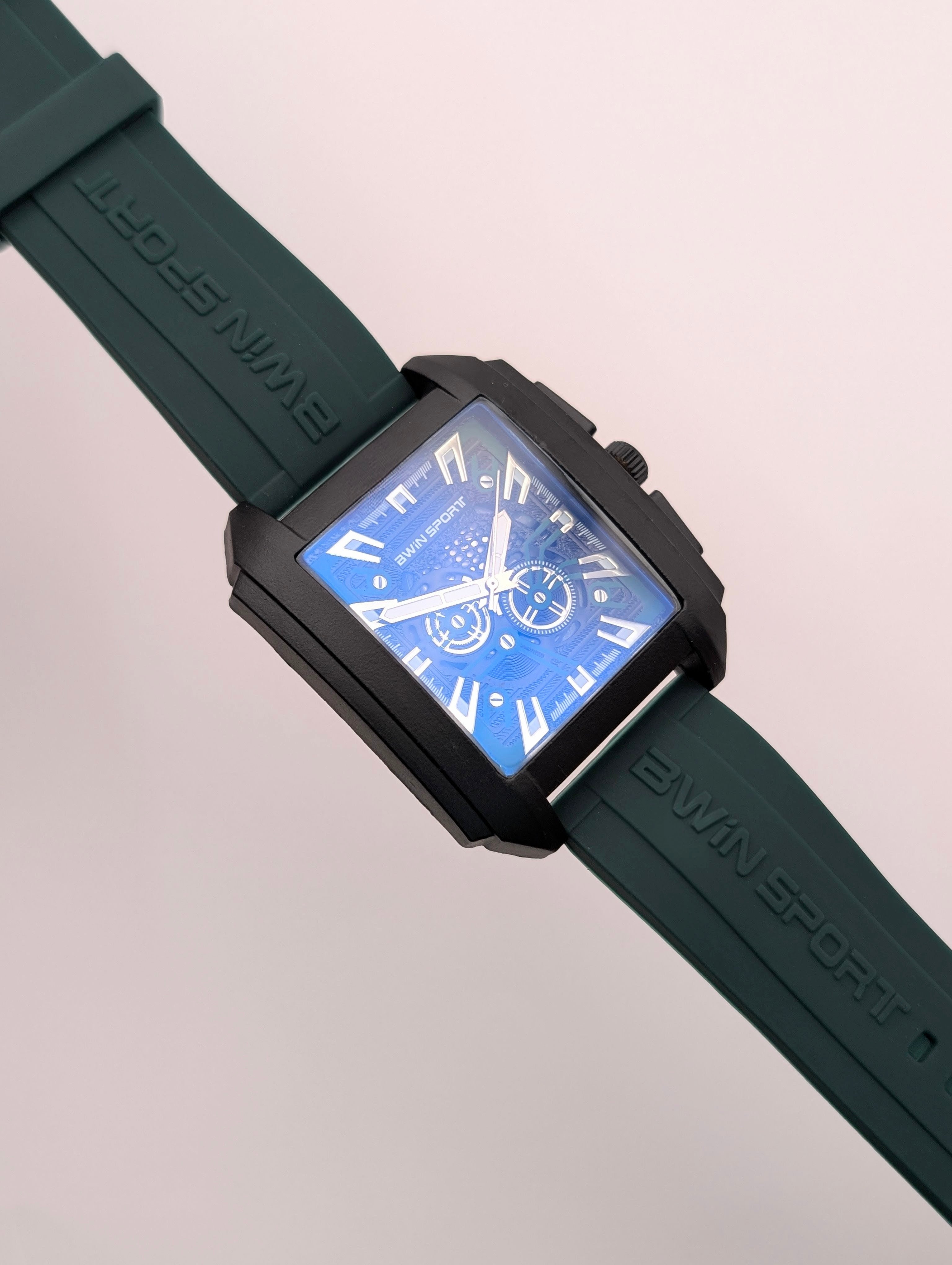 Modern Skeleton Analog Watch