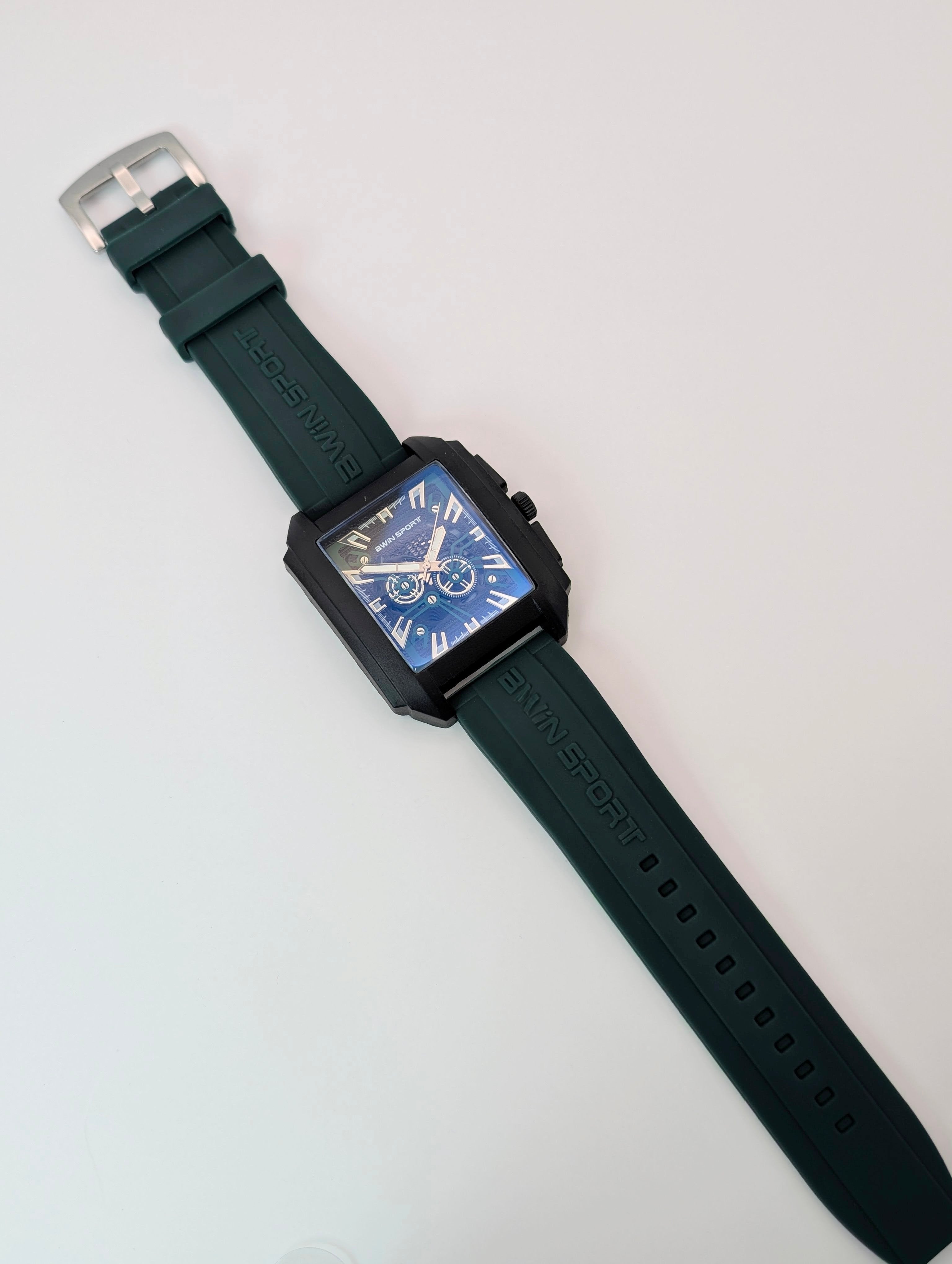 Modern Skeleton Analog Watch