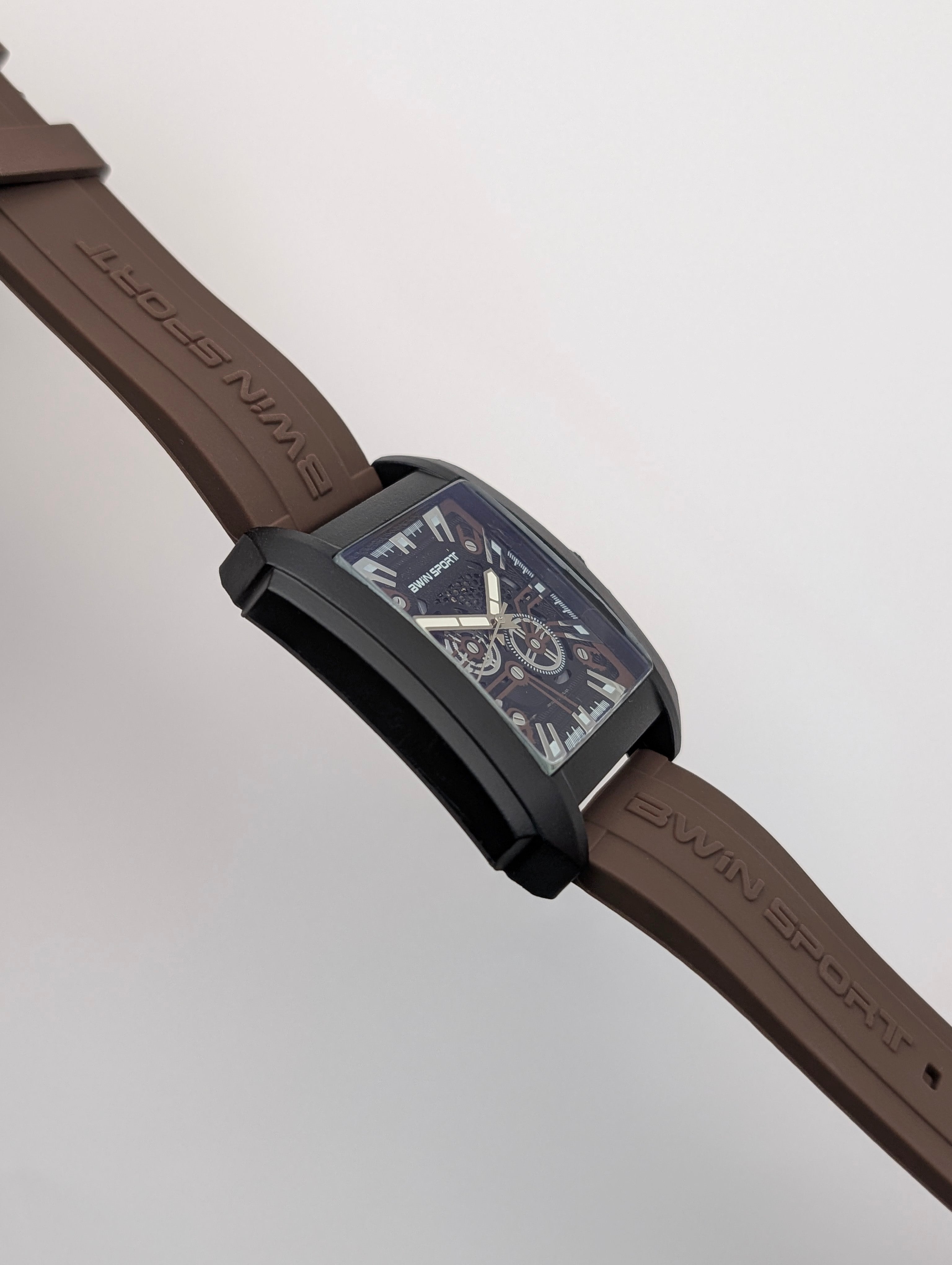 Modern Skeleton Analog Watch