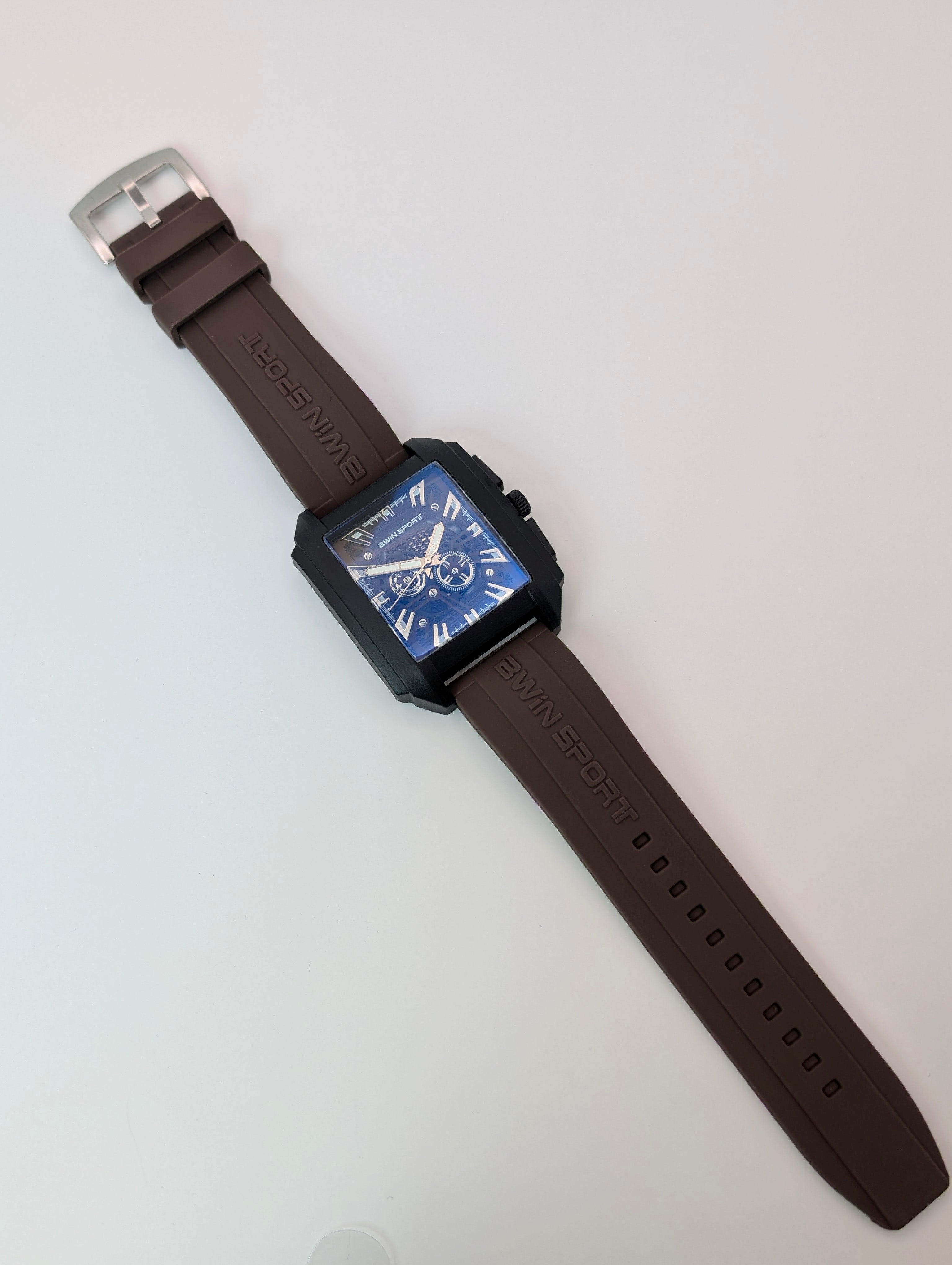 Modern Skeleton Analog Watch