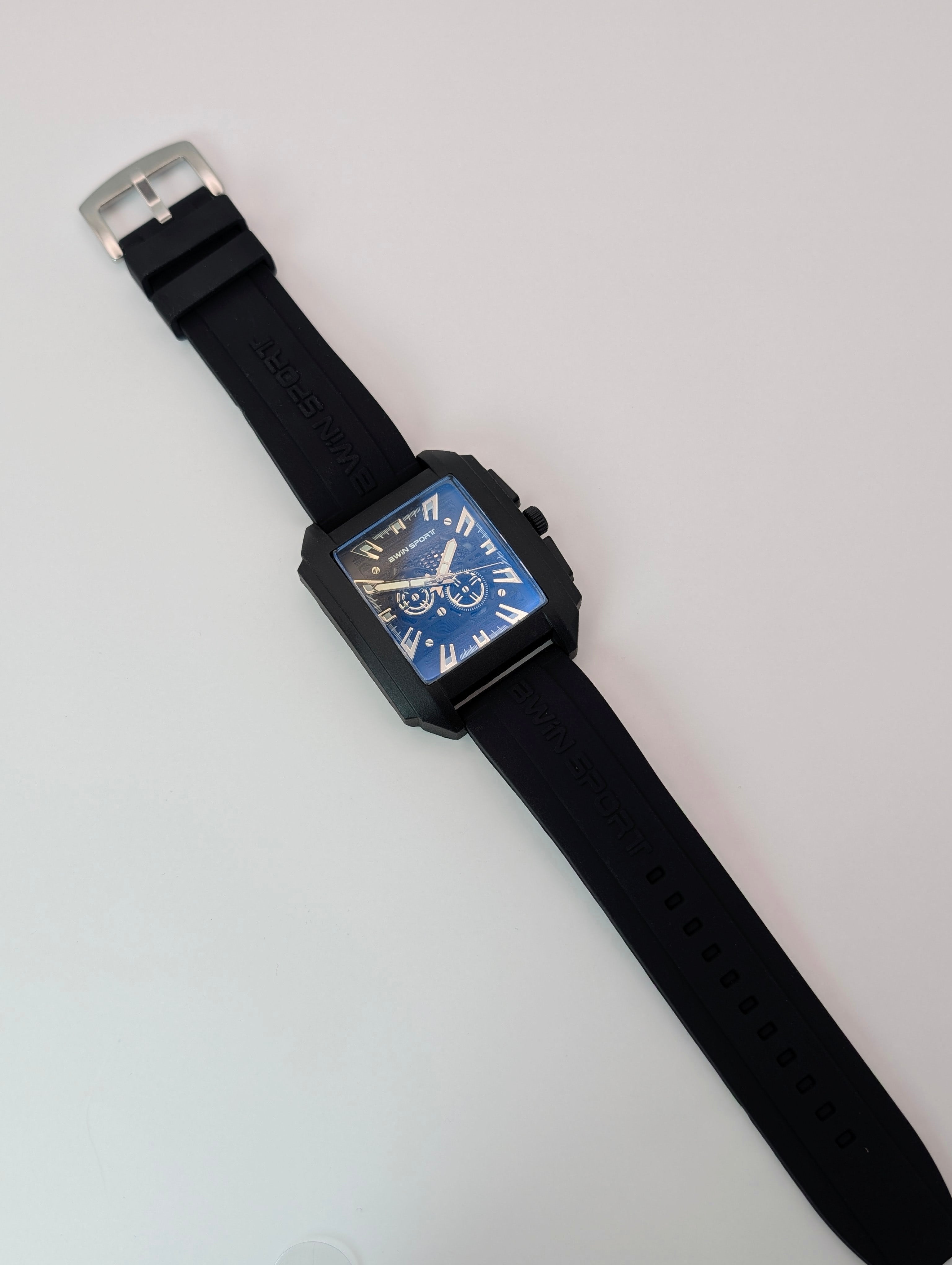 Modern Skeleton Analog Watch