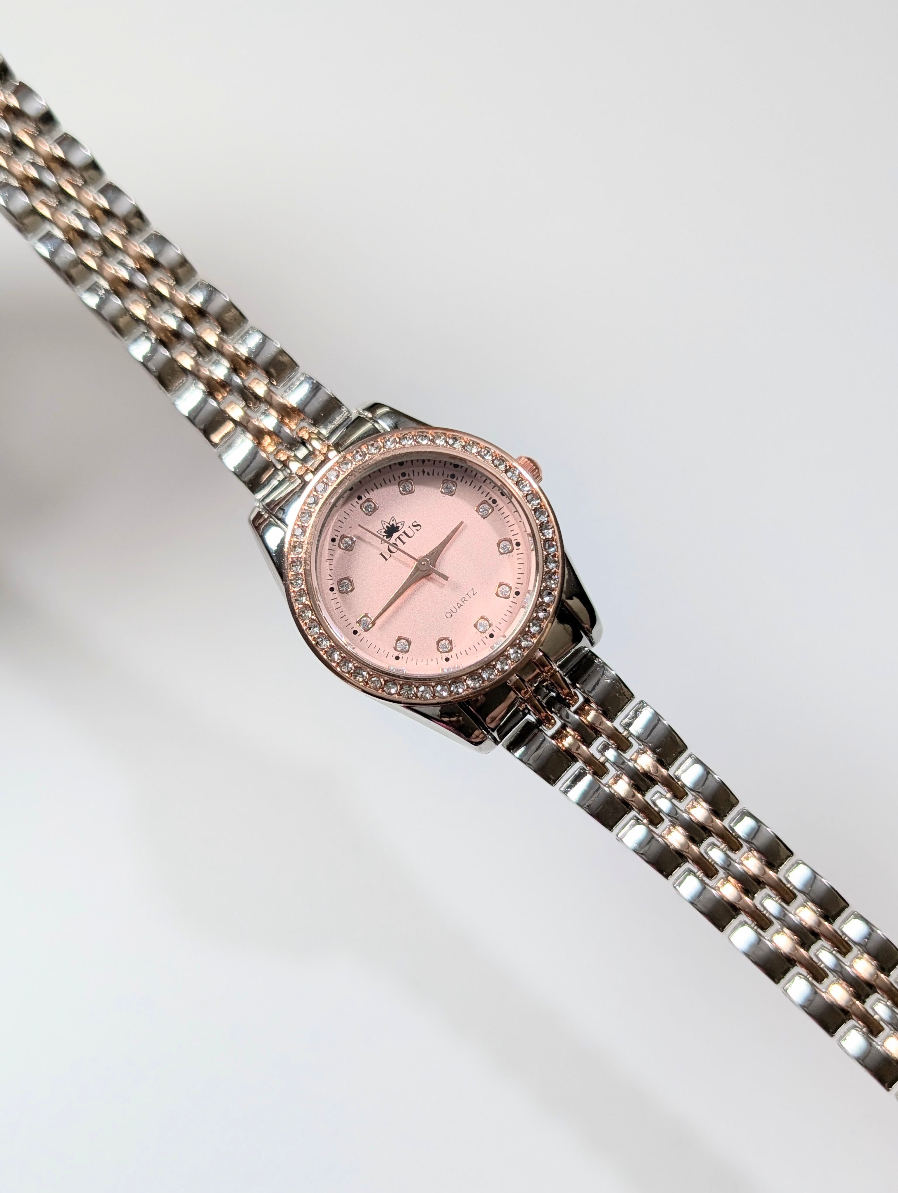 Elegant Rose Gold Ladies Watch