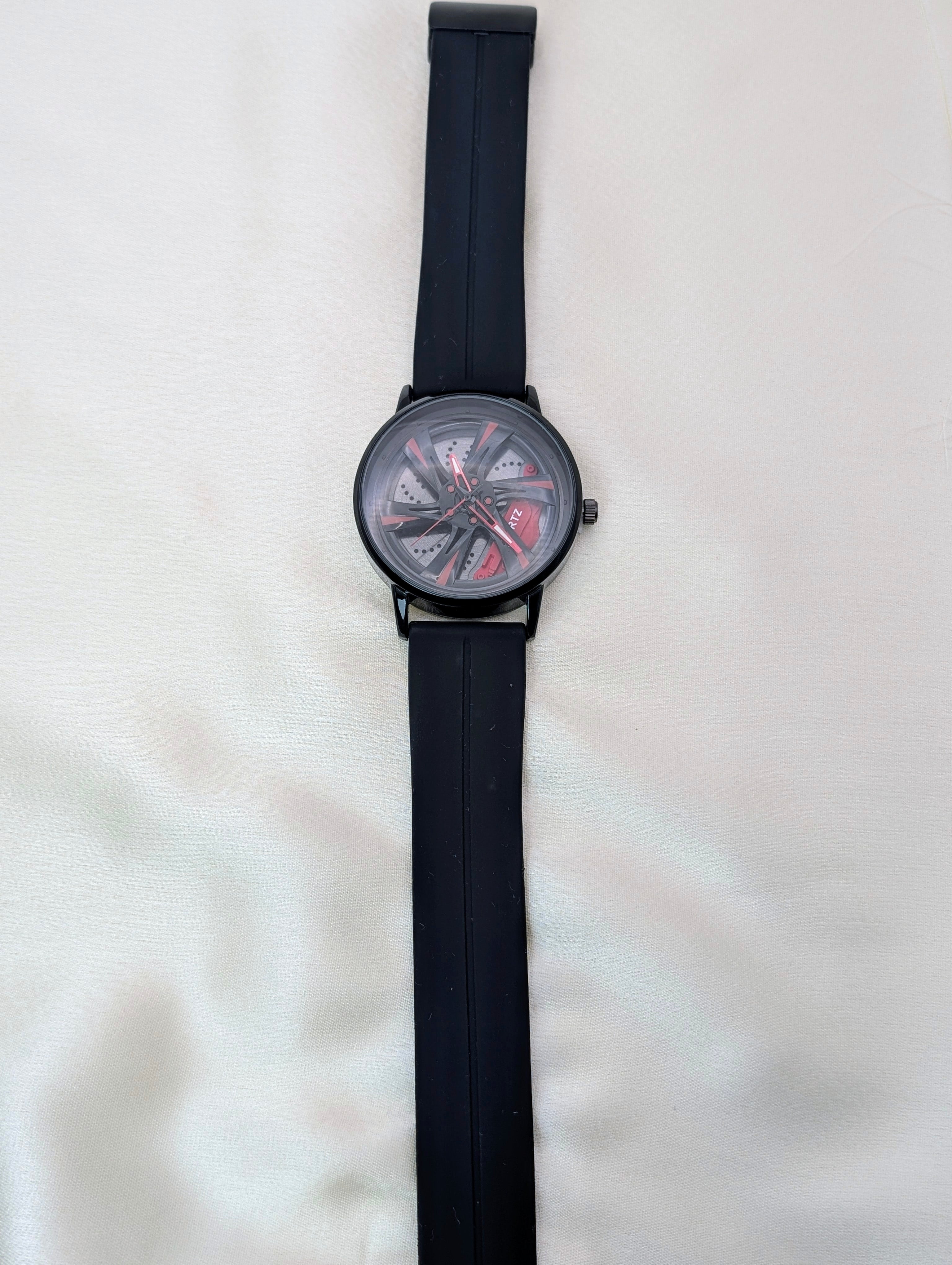 "Ferrari Rotor"– The Supercar Wheel Watch"