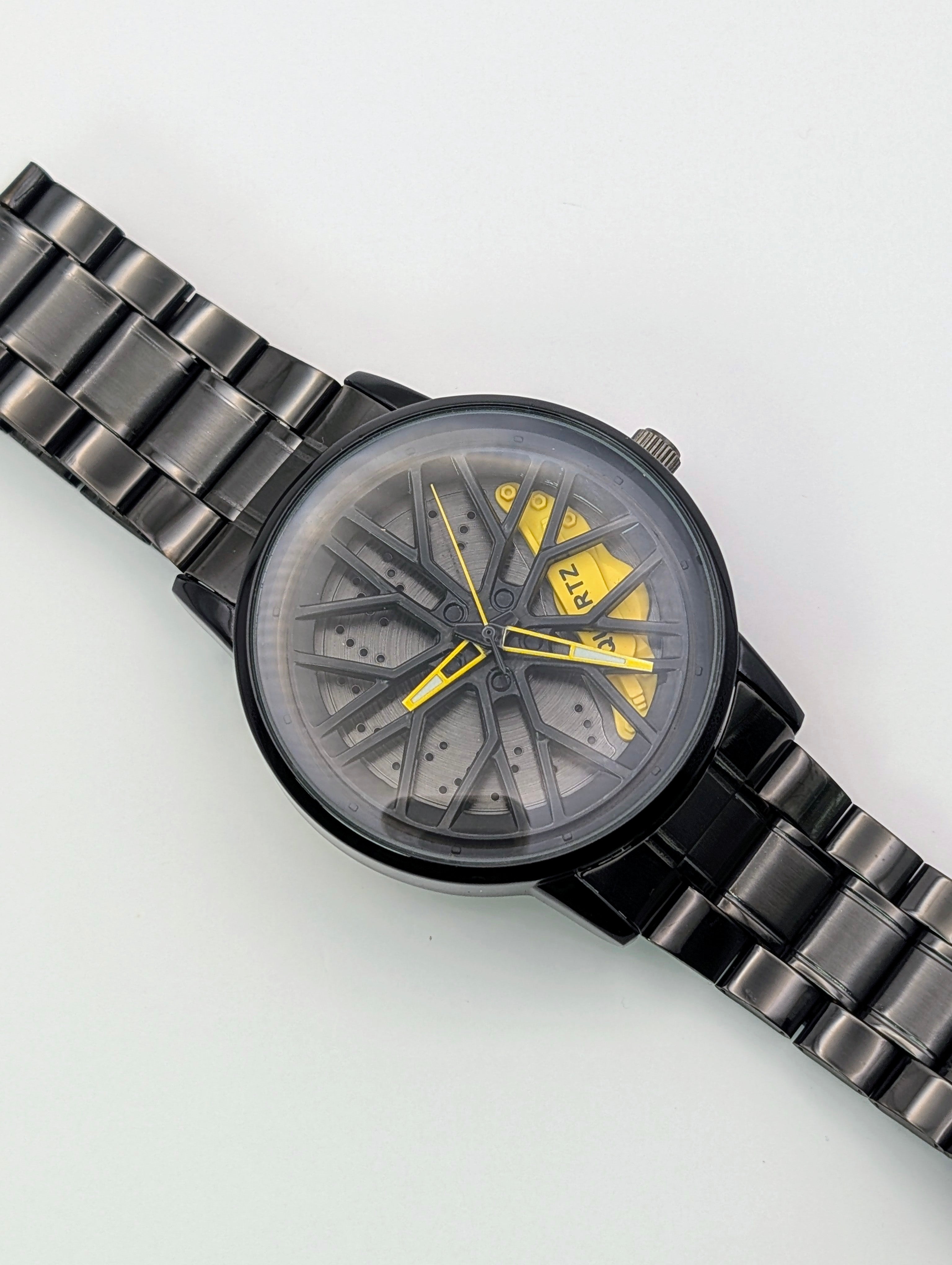 Inner Rotating Wheels Watch⚙️ for men