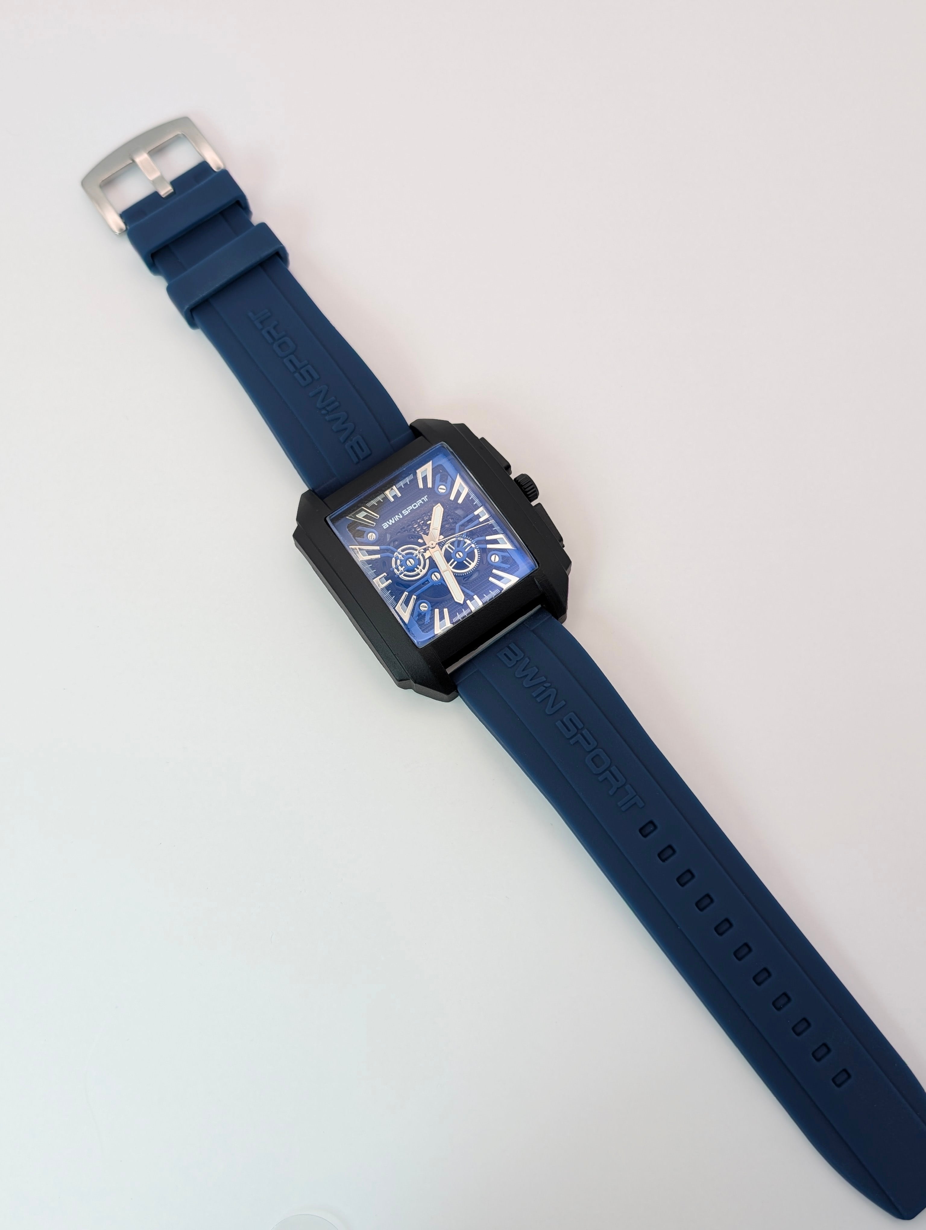 Modern Skeleton Analog Watch