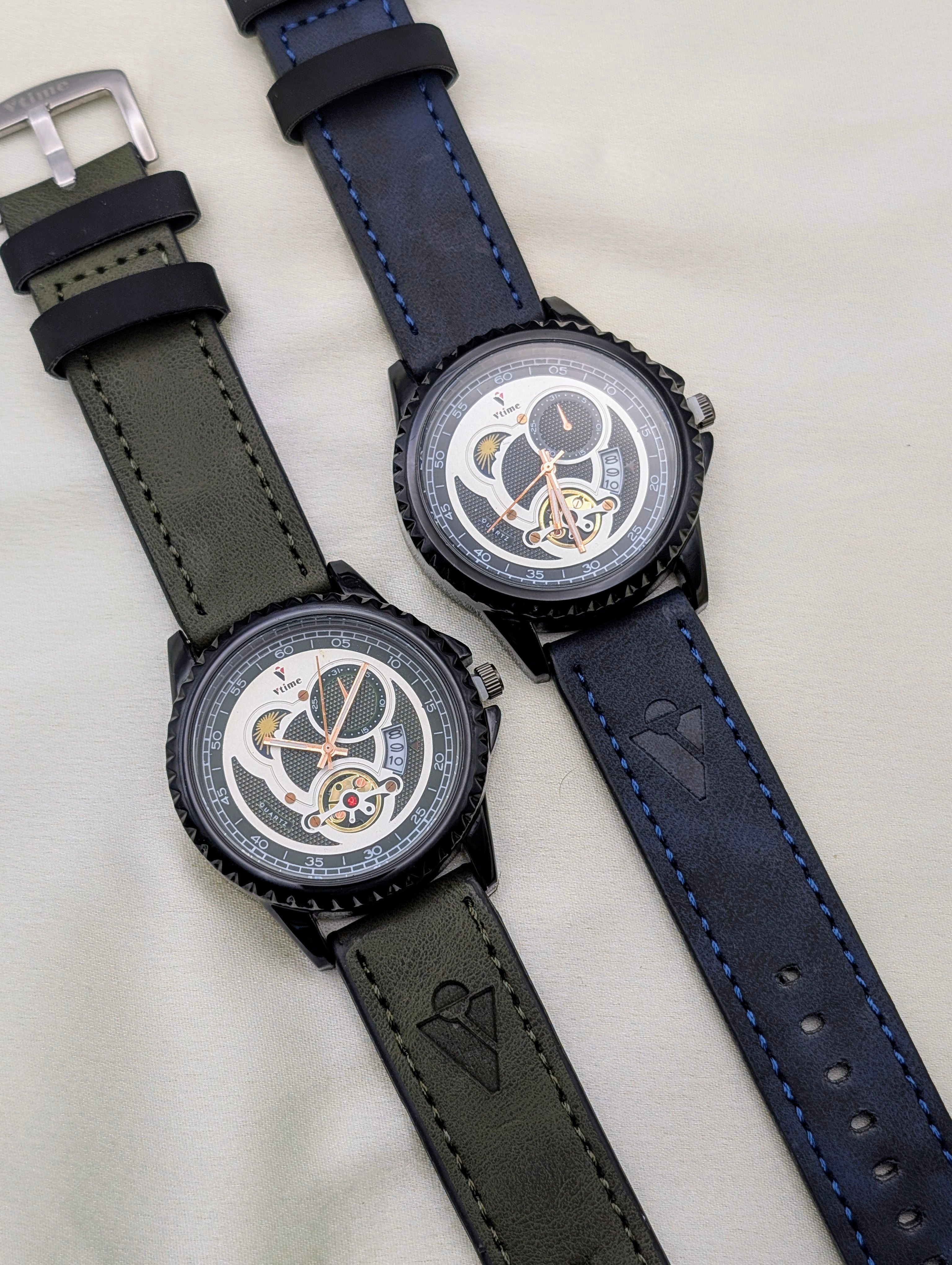 Elevate Your Look: Distinctive Design Watch!- with Date Display for men