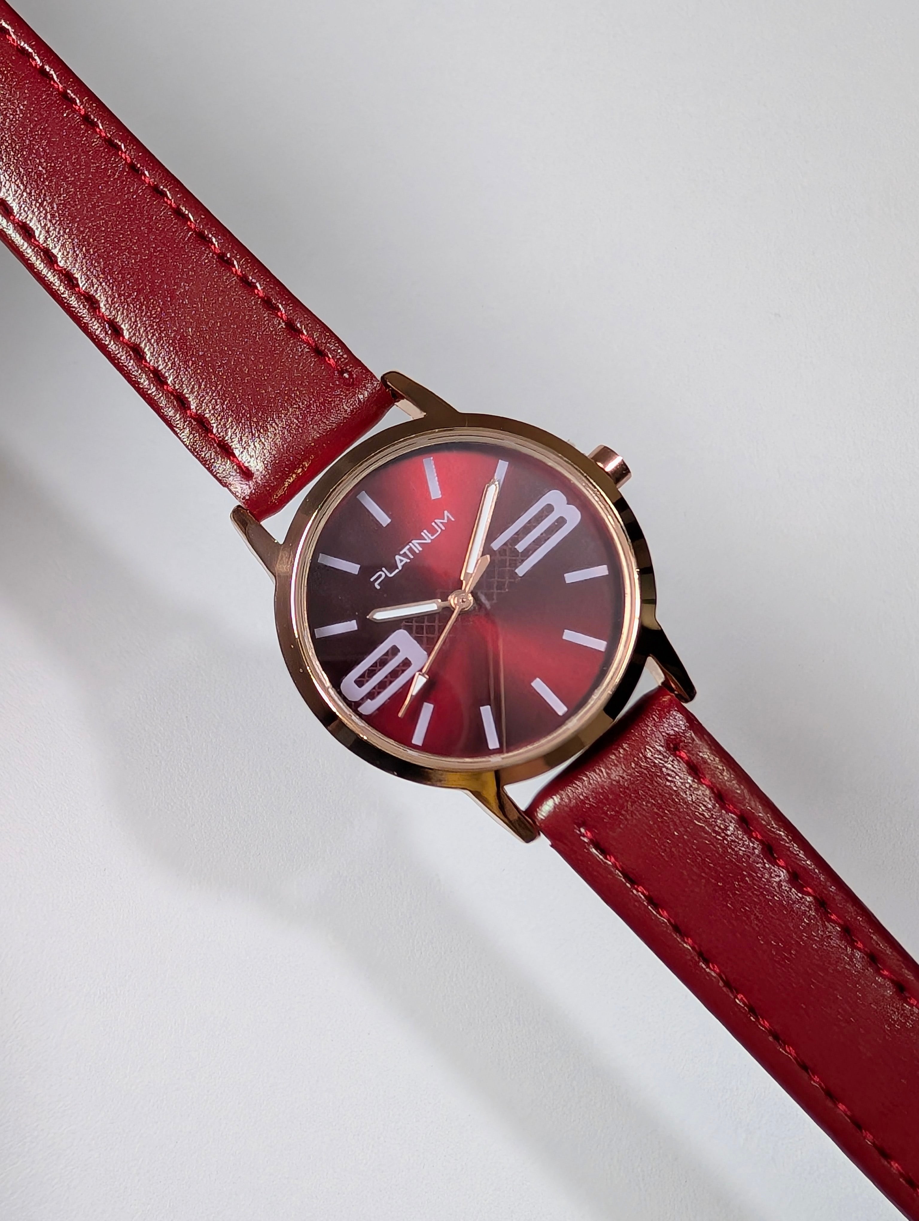 Classic Duo Leather Strap Watches