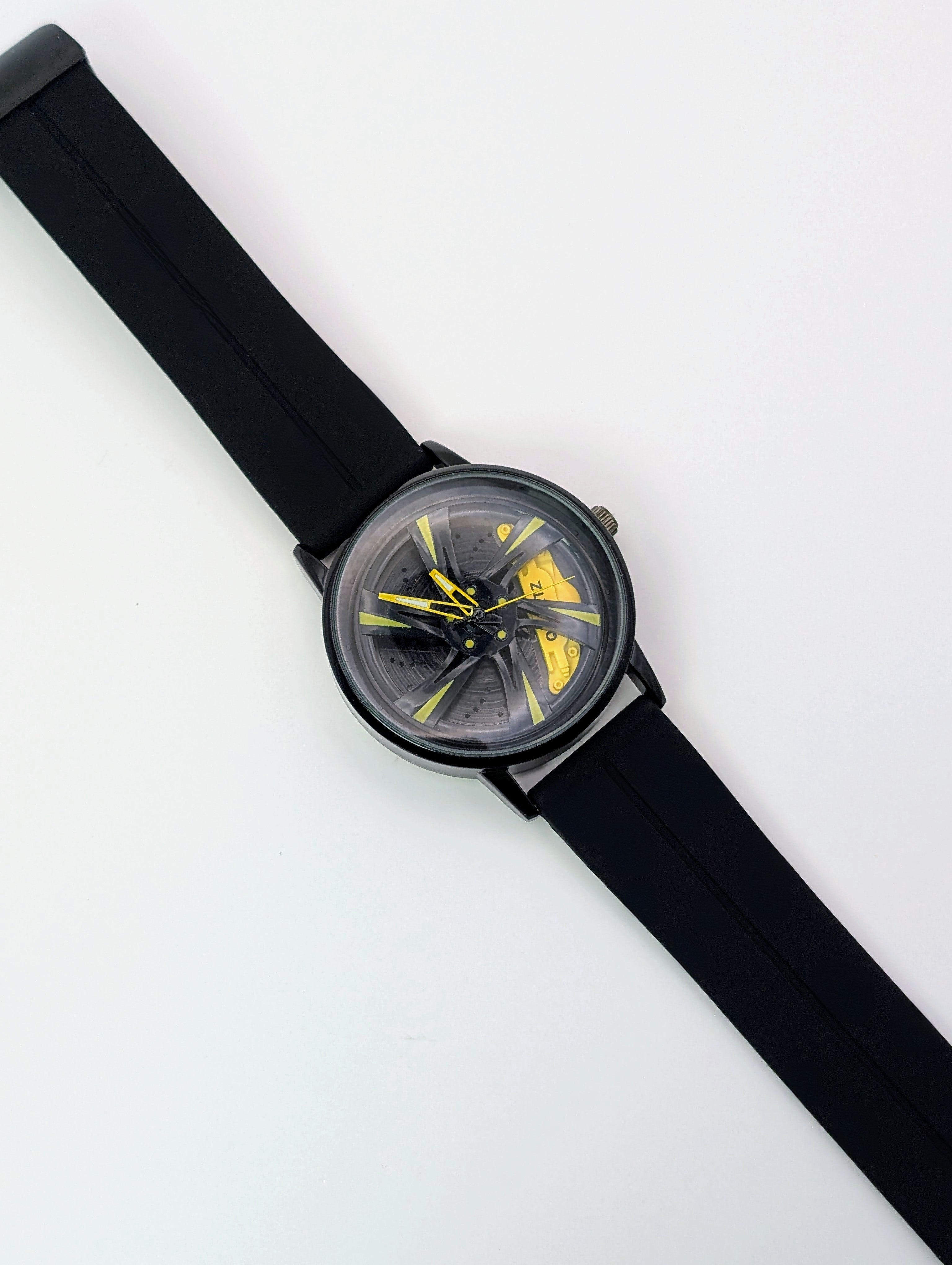 "Ferrari Rotor"– The Supercar Wheel Watch"