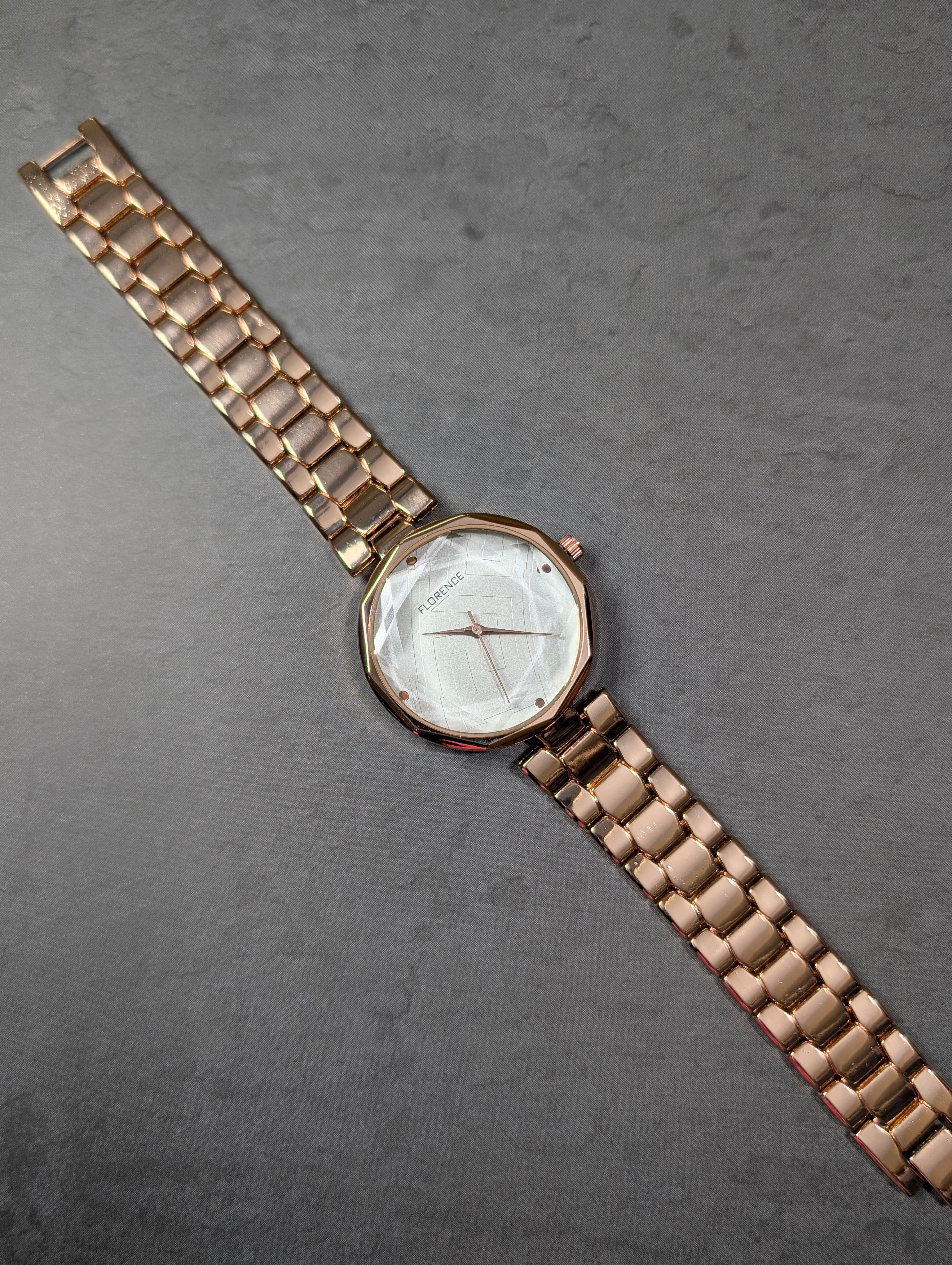 Elegant Rose Gold Florence Watch