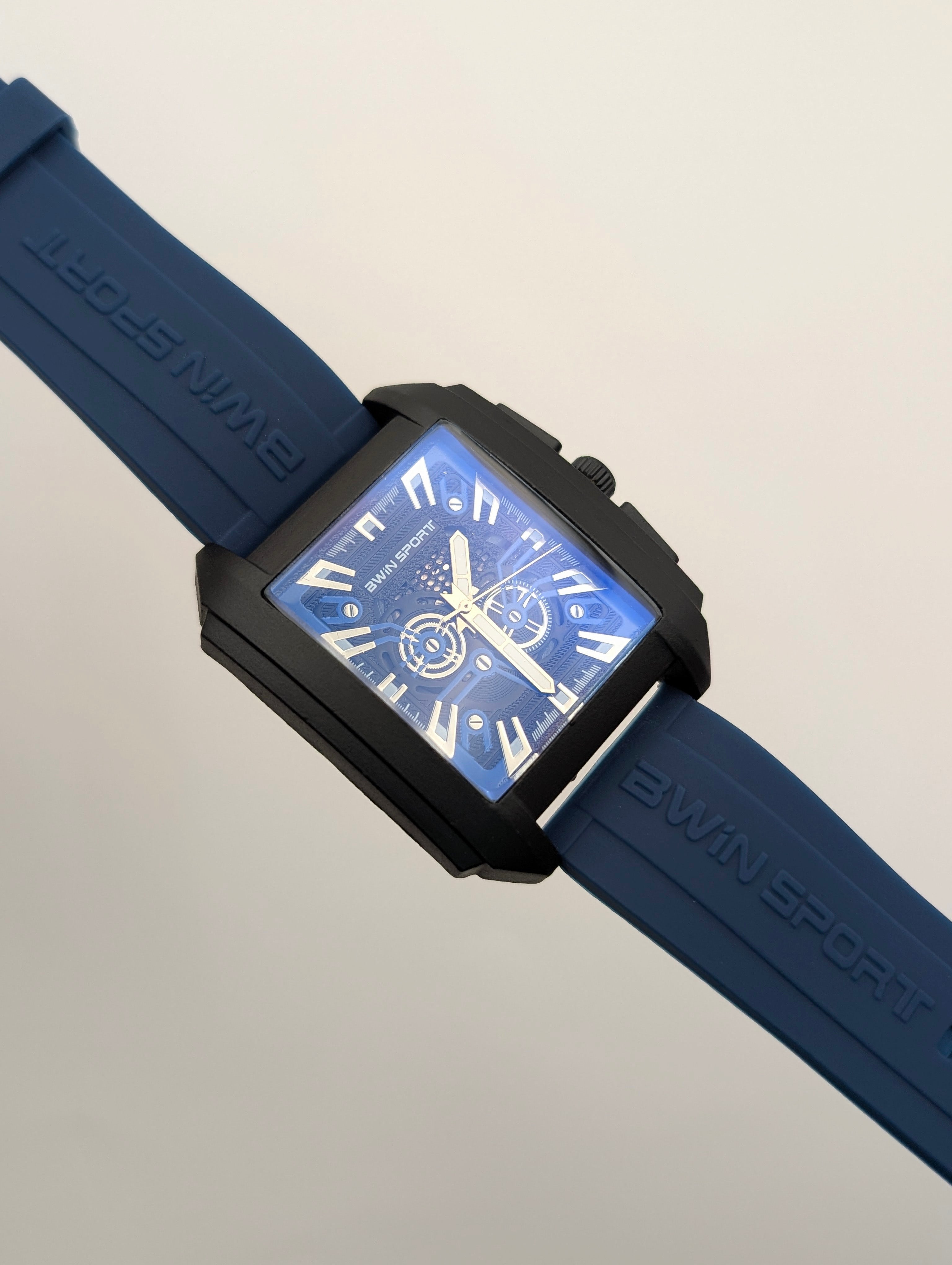 Modern Skeleton Analog Watch